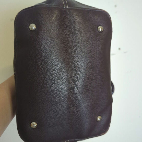 Y2K Leather Shoulder Handbag Chucky Buckles Magnetic Closure - Picture 5 of 9